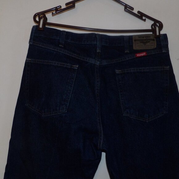 Men's Wrangler Regular Fit Straight Leg Jeans Sz 36/30 - Picture 2 of 8